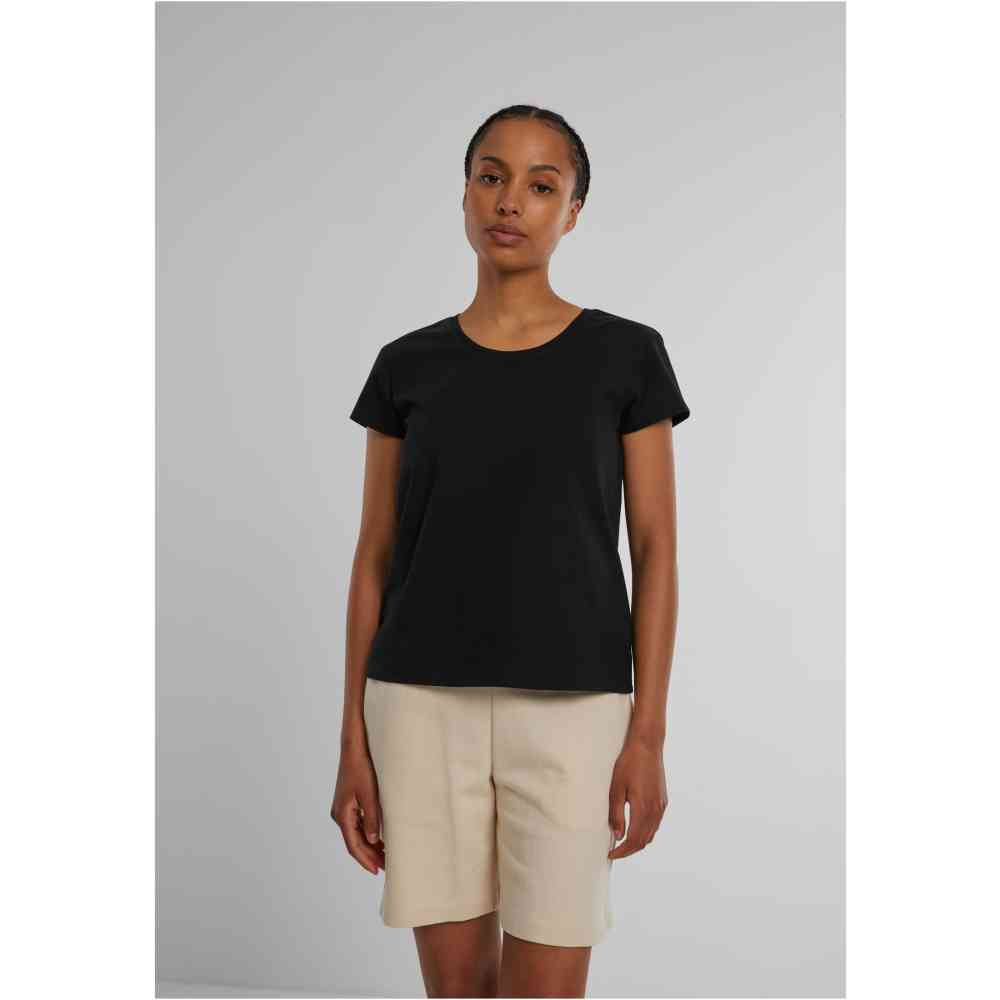 Urban Classics - Sorona Regular Damen T-Shirt - Schwarz